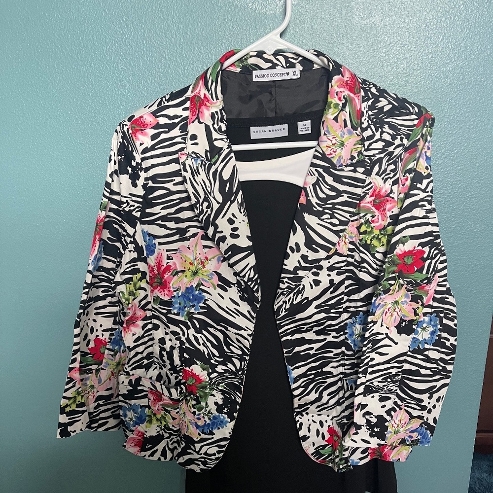 Multi Print Jacket